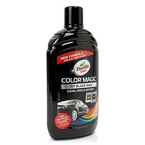 Restore Your Car's Black Paint to Its Former Glory with Turtle Wax Color Magic Jet Black Polish